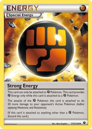 Strong Energy 115/124  XY  Fates Collide - Uncommon