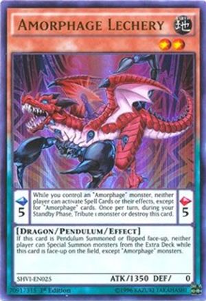 Amorphage Lechery (SHVI-EN025) - Shining Victories Unlimited