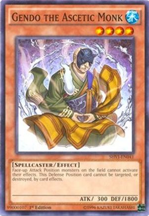 Gendo the Ascetic Monk (SHVI-EN041) - Shining Victories 1st Edition