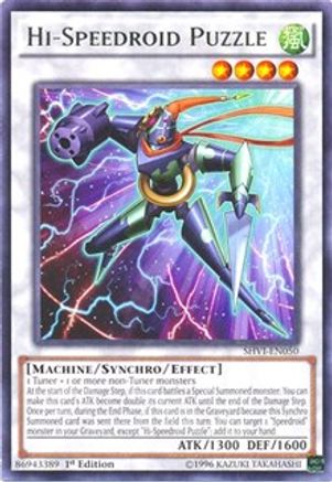 Hi-Speedroid Puzzle (SHVI-EN050) - Shining Victories 1st Edition