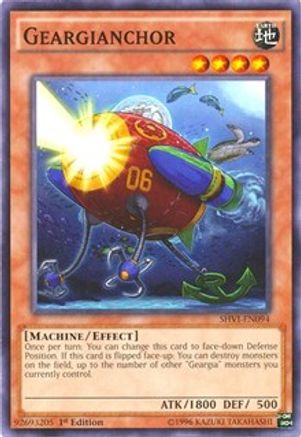 Geargianchor (SHVI-EN094) - Shining Victories 1st Edition