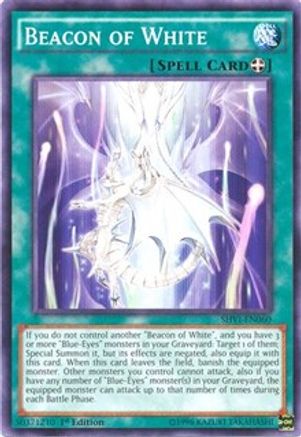Beacon of White (SHVI-EN060) - Shining Victories 1st Edition