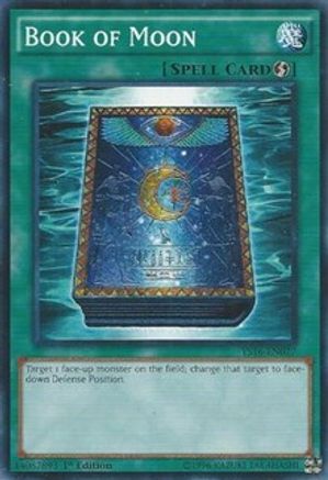 Book of Moon (YS16-EN027) - Starter Deck: Yuya 1st Edition