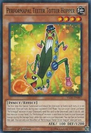 Performapal Teeter Totter Hopper (YS16-EN007) - Starter Deck: Yuya 1st Edition