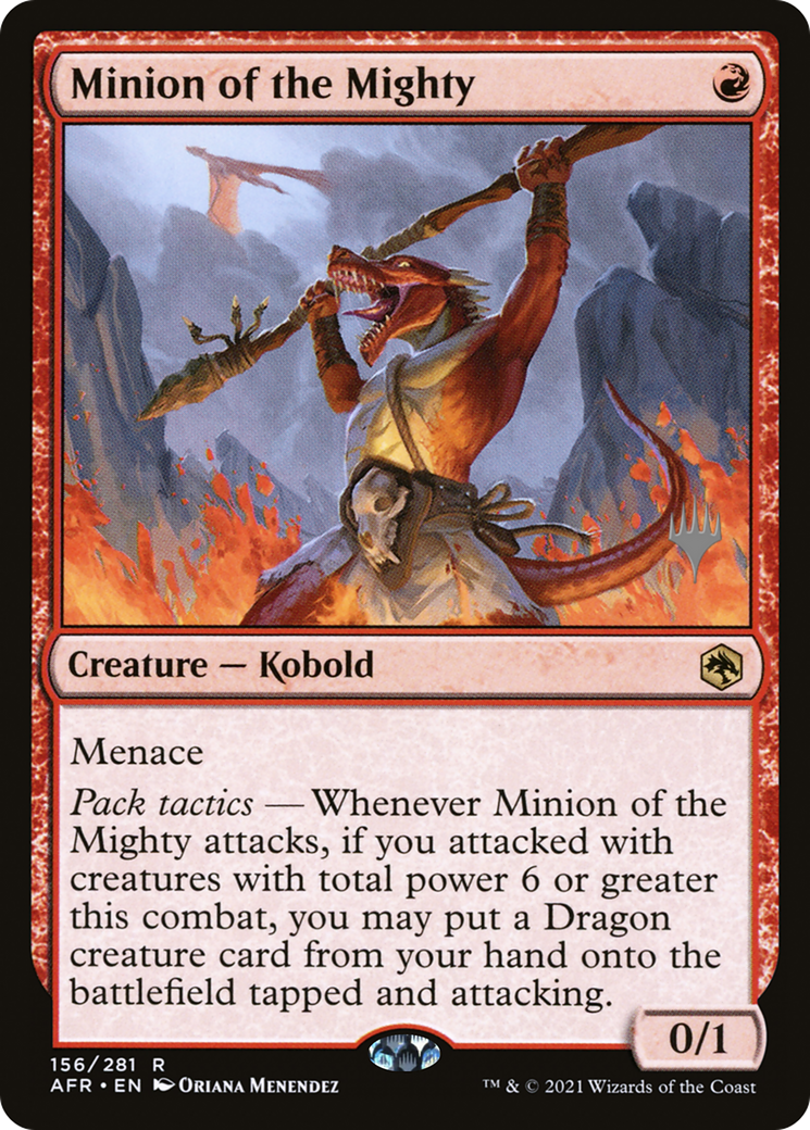 Minion of the Mighty (PPAFR-156P) - Adventures in the Forgotten Realms Promos