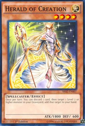 Herald of Creation (SR02-EN007) - Structure Deck: Rise of the True Dragons 1st Edition