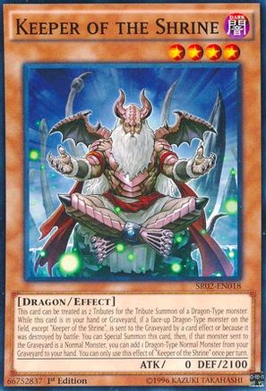 Keeper of the Shrine (SR02-EN018) - Structure Deck: Rise of the True Dragons 1st Edition