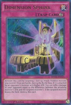 Dimension Sphinx (MVP1-EN023) - The Dark Side of Dimensions Movie Pack 1st Edition