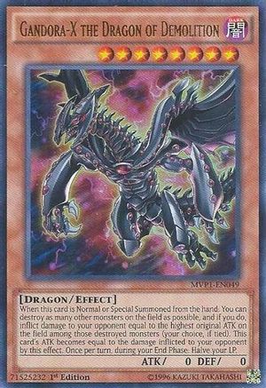 Gandora-X the Dragon of Demolition (MVP1-EN049) - The Dark Side of Dimensions Movie Pack 1st Edition