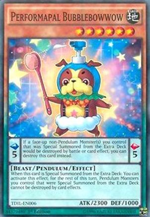 Performapal Bubblebowwow (TDIL-EN006) - The Dark Illusion 1st Edition