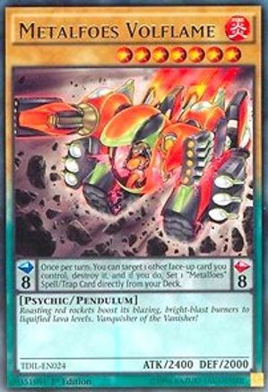 Metalfoes Volflame (TDIL-EN024) - The Dark Illusion 1st Edition