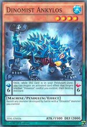 Dinomist Ankylos (TDIL-EN026) - The Dark Illusion 1st Edition