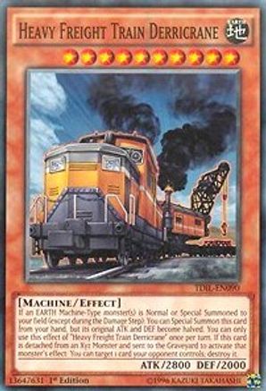 Heavy Freight Train Derricrane (TDIL-EN090) - The Dark Illusion 1st Edition