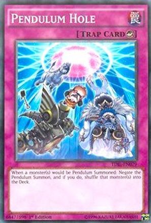 Pendulum Hole (TDIL-EN079) - The Dark Illusion 1st Edition