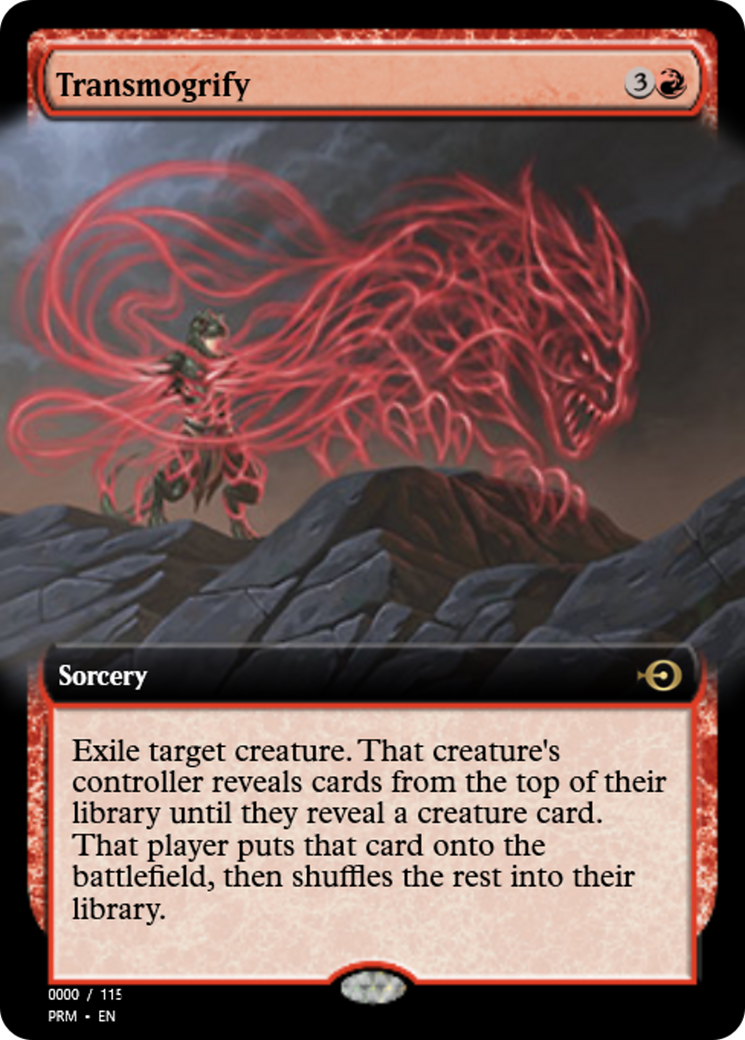Transmogrify (PRM-81970) - Magic Online Promos Foil