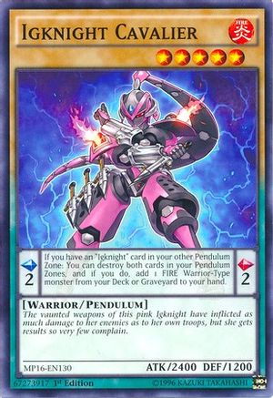 Igknight Cavalier (MP16-EN130) - 2016 Mega-Tins Mega Pack 1st Edition