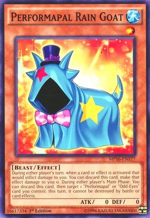 Performapal Rain Goat (MP16-EN177) - 2016 Mega-Tins Mega Pack 1st Edition