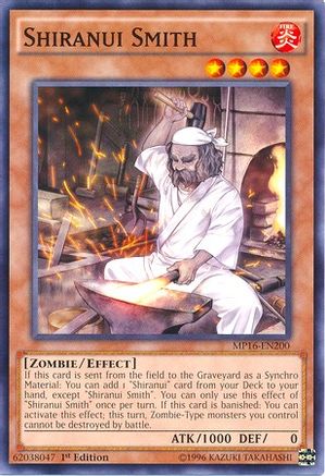 Shiranui Smith (MP16-EN200) - 2016 Mega-Tins Mega Pack 1st Edition