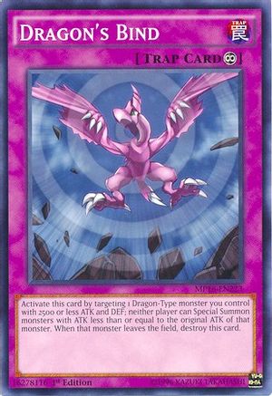 Dragon's Bind (MP16-EN223) - 2016 Mega-Tins Mega Pack 1st Edition