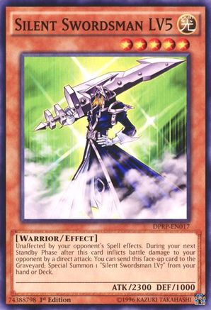 Silent Swordsman LV5 (DPRP-EN017) - Duelist Pack: Rivals of the Pharaoh 1st Edition