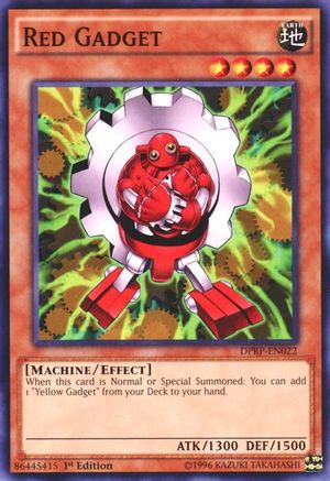 Red Gadget (DPRP-EN022) - Duelist Pack: Rivals of the Pharaoh 1st Edition