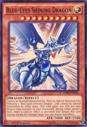 Blue-Eyes Shining Dragon (DPRP-EN026) - Duelist Pack: Rivals of the Pharaoh 1st Edition