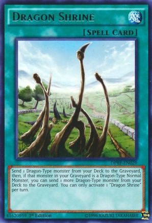 Dragon Shrine (DPRP-EN029) - Duelist Pack: Rivals of the Pharaoh 1st Edition