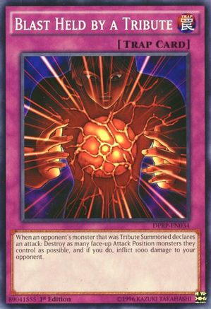 Blast Held by a Tribute (DPRP-EN034) - Duelist Pack: Rivals of the Pharaoh 1st Edition