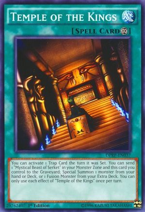 Temple of the Kings (DPRP-EN037) - Duelist Pack: Rivals of the Pharaoh 1st Edition