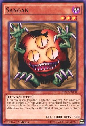 Sangan (DPRP-EN038) - Duelist Pack: Rivals of the Pharaoh 1st Edition