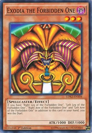 Exodia the Forbidden One (LDK2-ENY04) - Legendary Decks II Unlimited