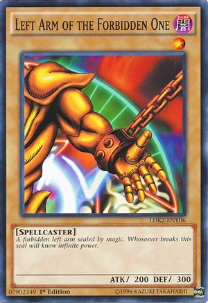 Left Arm of the Forbidden One (LDK2-ENY06) - Legendary Decks II Unlimited