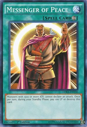 Messenger of Peace (LDK2-ENY30) - Legendary Decks II Unlimited
