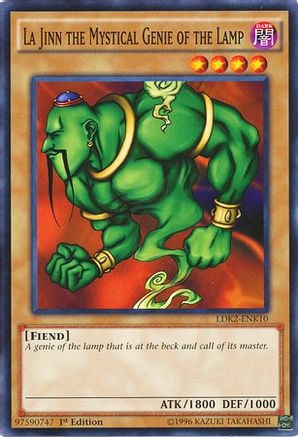 La Jinn the Mystical Genie of the Lamp (LDK2-ENK10) - Legendary Decks II Unlimited