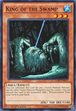King of the Swamp (LDK2-ENK17) - Legendary Decks II 1st Edition