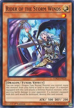 Rider of the Storm Winds (LDK2-ENK18) - Legendary Decks II Unlimited