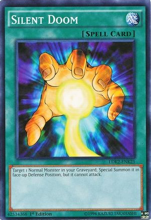 Silent Doom (LDK2-ENK25) - Legendary Decks II 1st Edition