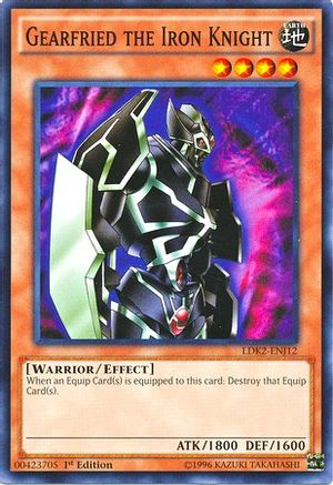 Gearfried the Iron Knight (LDK2-ENJ12) - Legendary Decks II 1st Edition