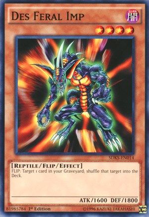 Des Feral Imp (SDKS-EN014) - Structure Deck: Seto Kaiba 1st Edition