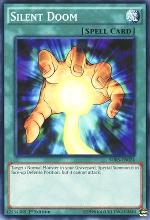 Silent Doom (SDKS-EN024) - Structure Deck: Seto Kaiba 1st Edition