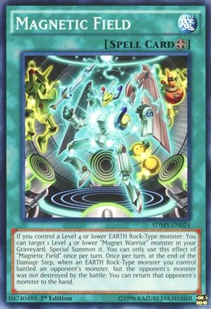 Magnetic Field (SDMY-EN024) - Structure Deck: Yugi Muto 1st Edition