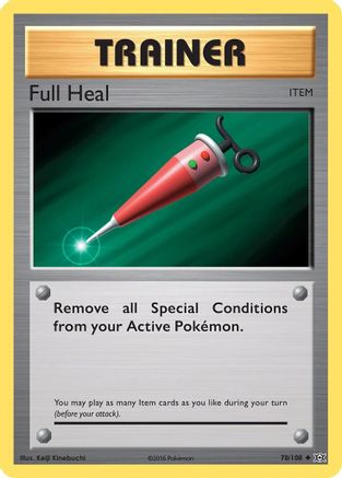 Full Heal 078/108  XY  Evolutions - Uncommon