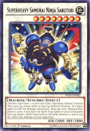 Superheavy Samurai Ninja Sarutobi (INOV-EN042) - Invasion: Vengeance Unlimited