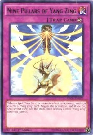 Nine Pillars of Yang Zing (INOV-EN077) - Invasion: Vengeance 1st Edition