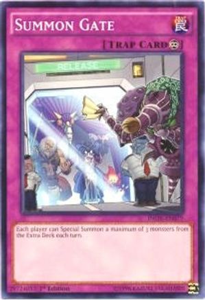 Summon Gate (INOV-EN079) - Invasion: Vengeance 1st Edition