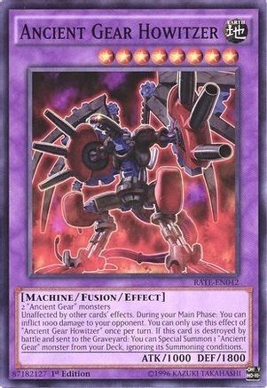 Ancient Gear Howitzer (RATE-EN042) - Raging Tempest Unlimited