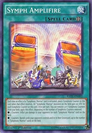 Symph Amplifire (RATE-EN092) - Raging Tempest 1st Edition