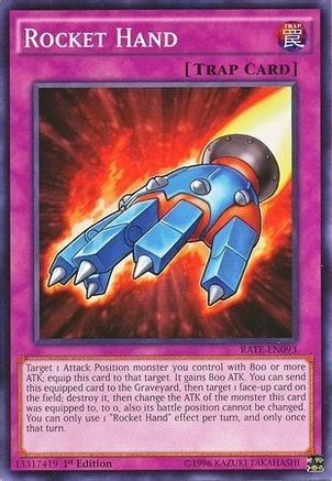 Rocket Hand (RATE-EN093) - Raging Tempest 1st Edition