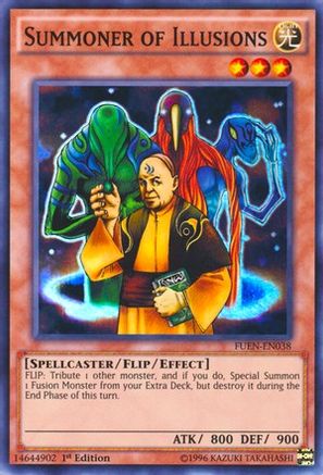 Summoner of Illusions (FUEN-EN038) - Fusion Enforcers 1st Edition