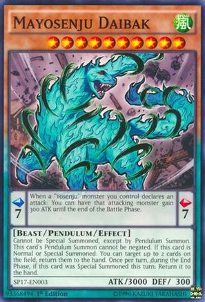 Mayosenju Daibak (SP17-EN003) - Star Pack - Battle Royal 1st Edition